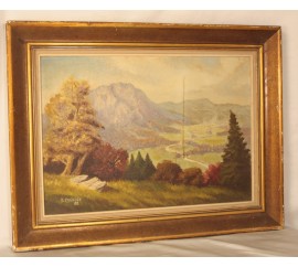 Πίνακας Παϊσιος τοπίο της Ελλάδας